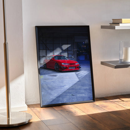 Nissan 240sx S14 Kouki Art Poster #003 - High Resolution Revitalize Your Space with Style!