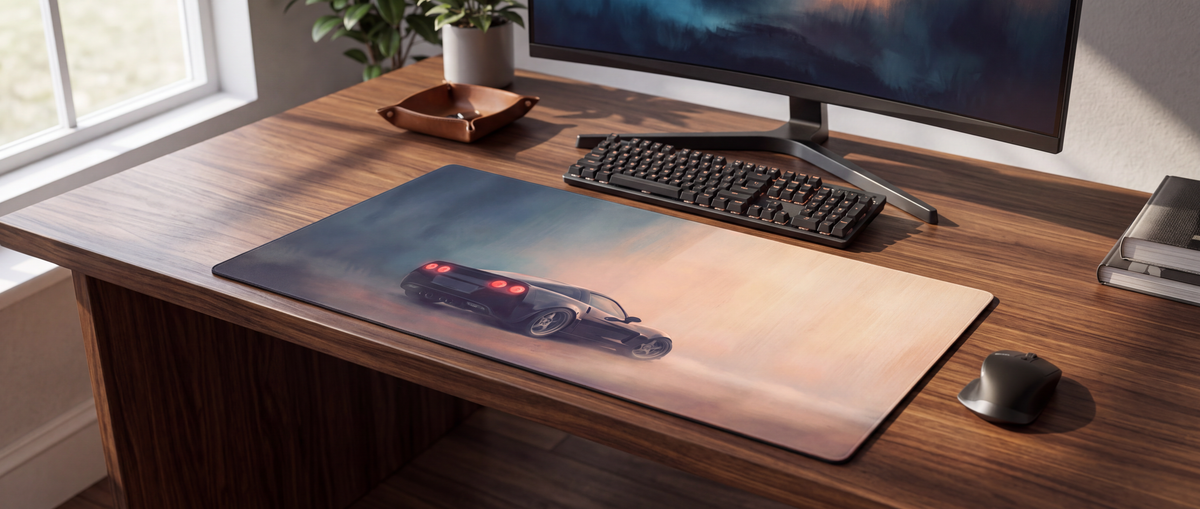 Muscle Car Artwork Gaming Mousepads