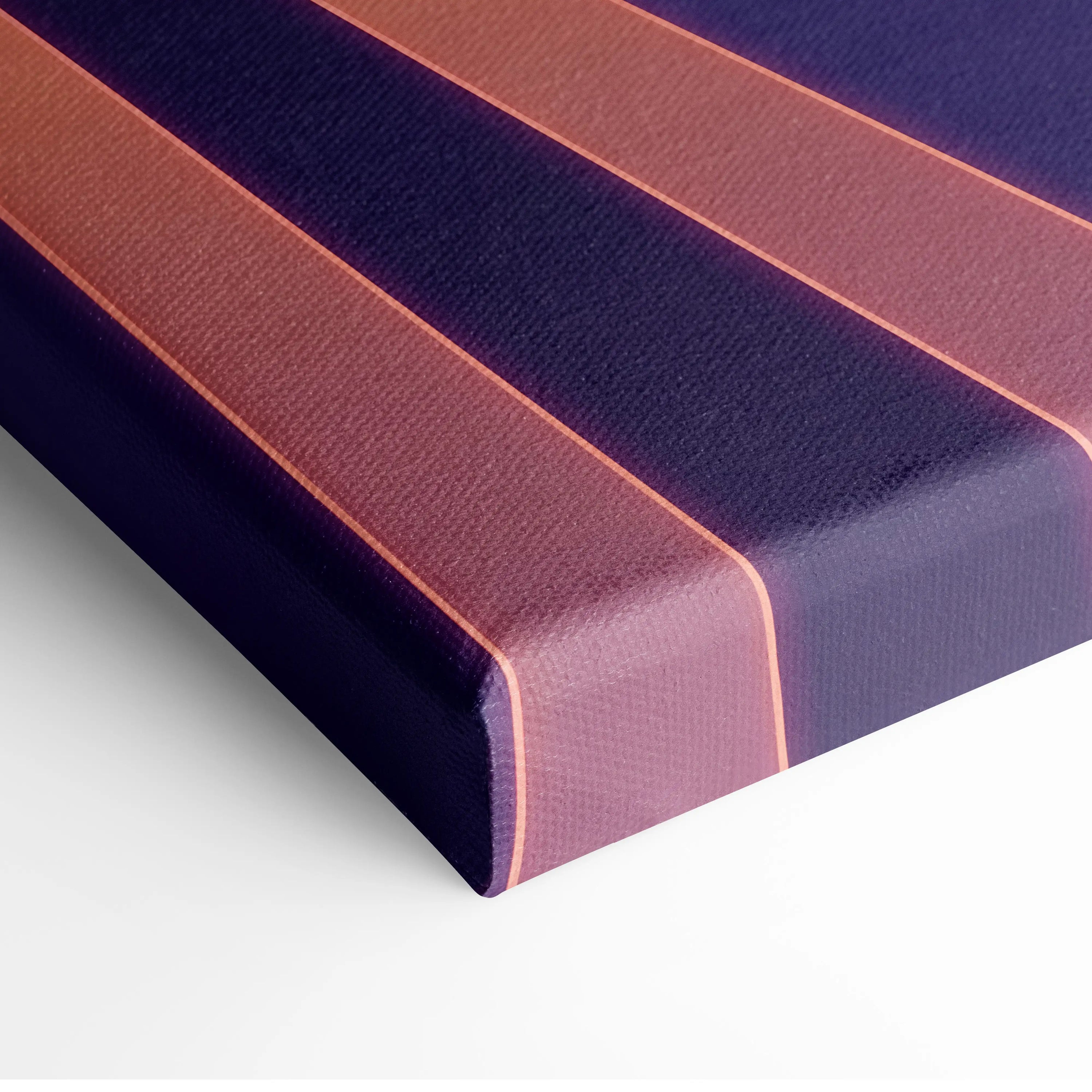 BMW M4 Inspired Neon Sunset Vaporwave Canvas Art - Automotive Art Neon Pink Purple Living Room Vaporwave Wall Art