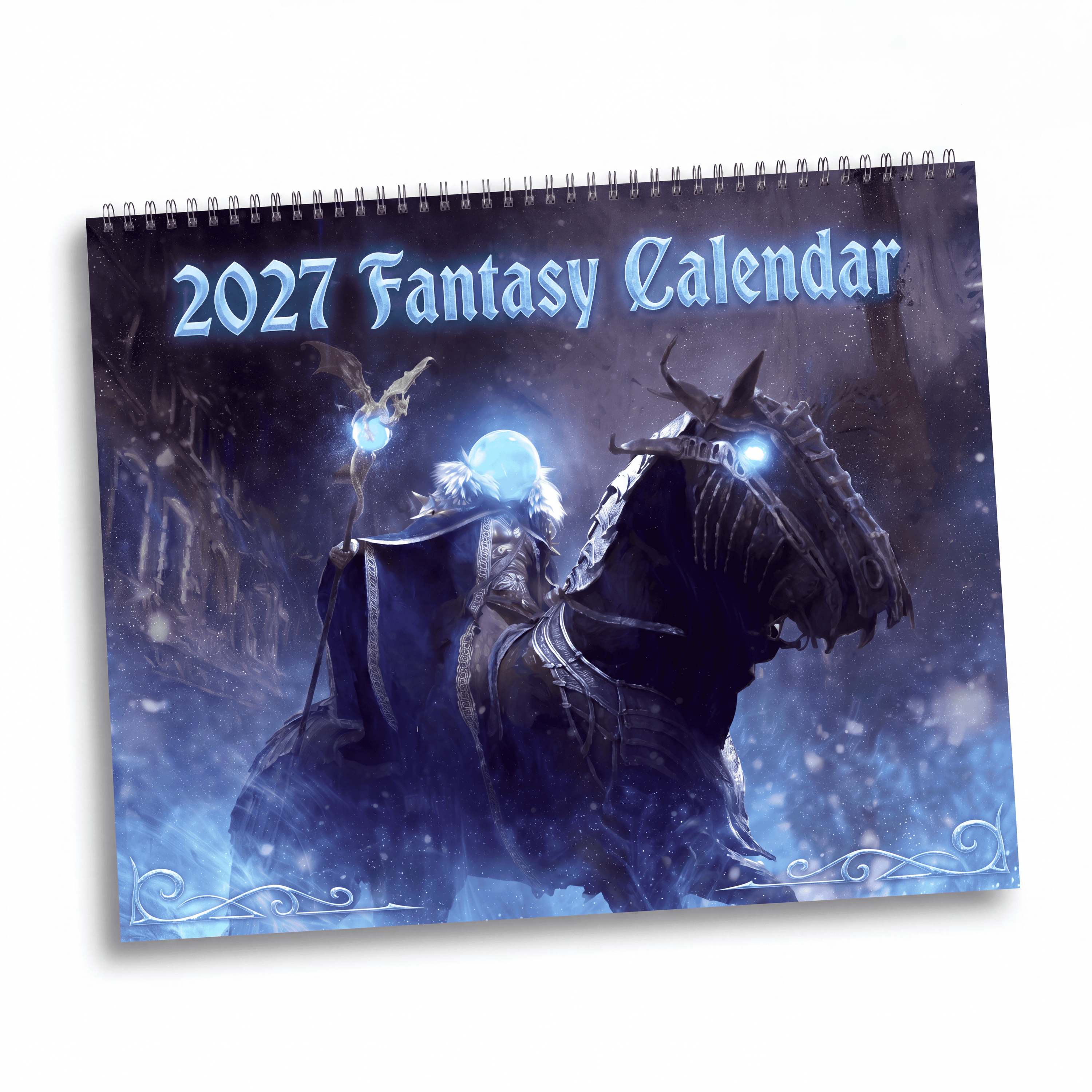 2027 Fantasy Art Calendar – Imaginative Characters, Magical Realms & Dream World Artwork