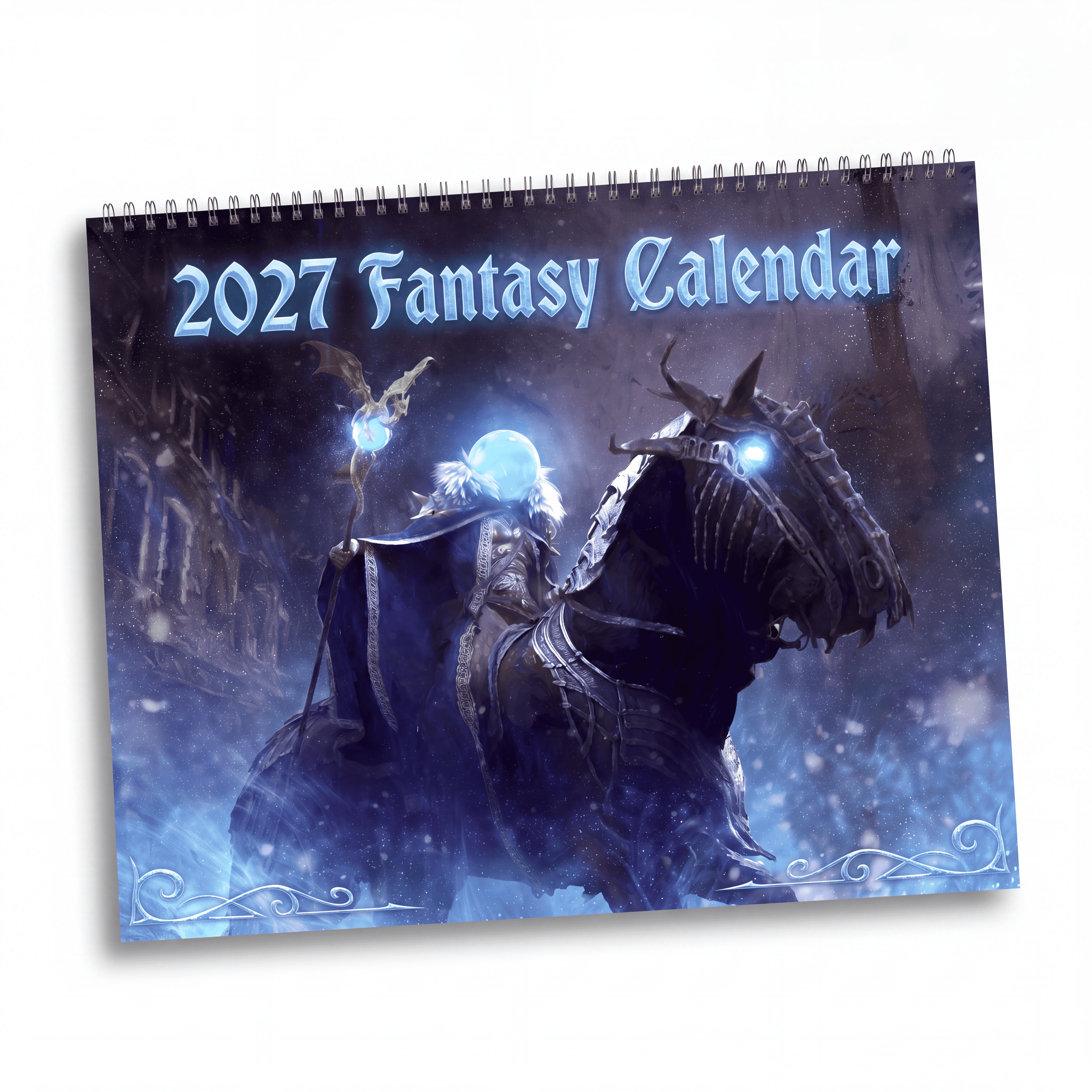 2027 Fantasy Art Calendar – Imaginative Characters, Magical Realms & Dream World Artwork