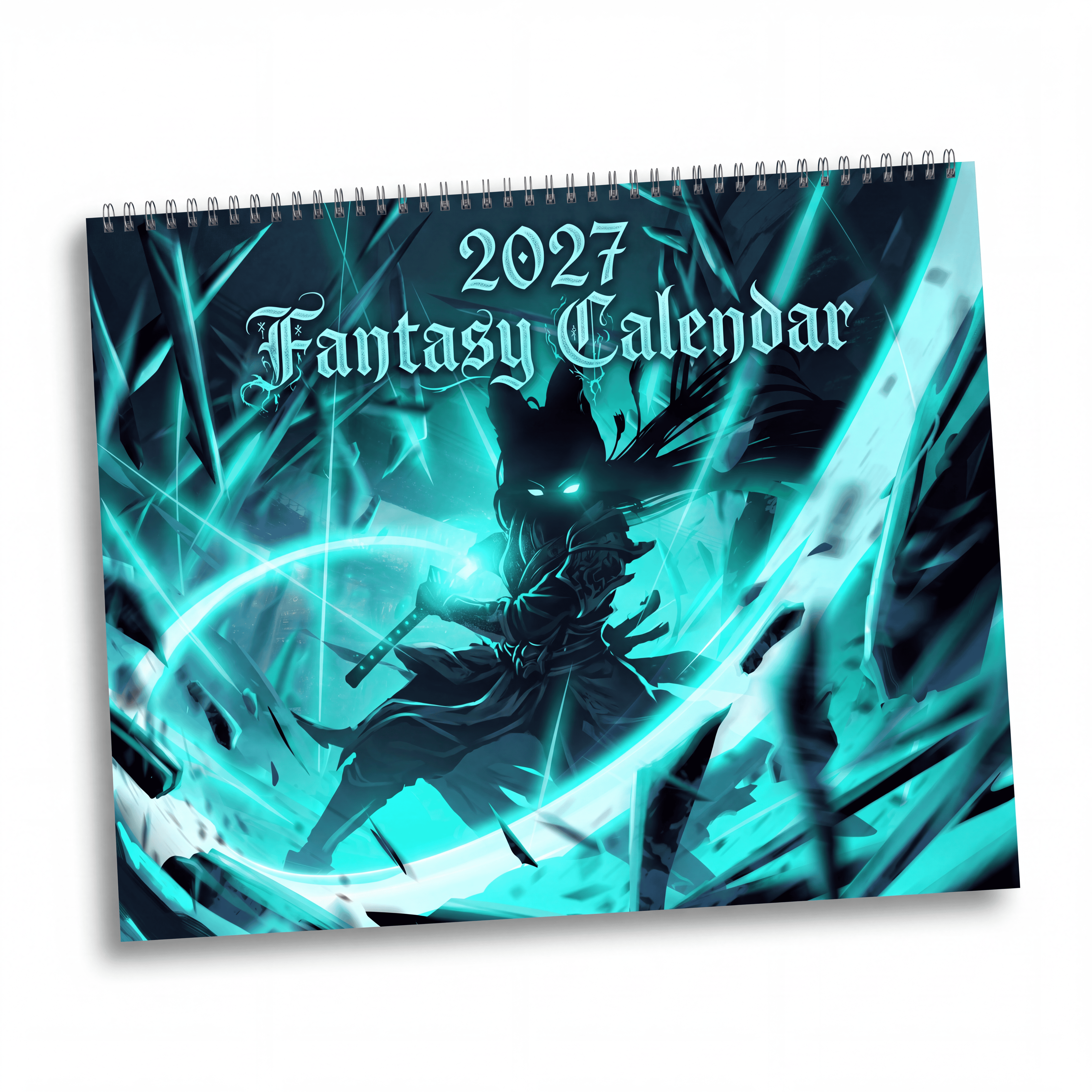 2027 Fantasy Illustration Wall Calendar – Epic Characters, Mystical Scenes & Fantasy Worlds