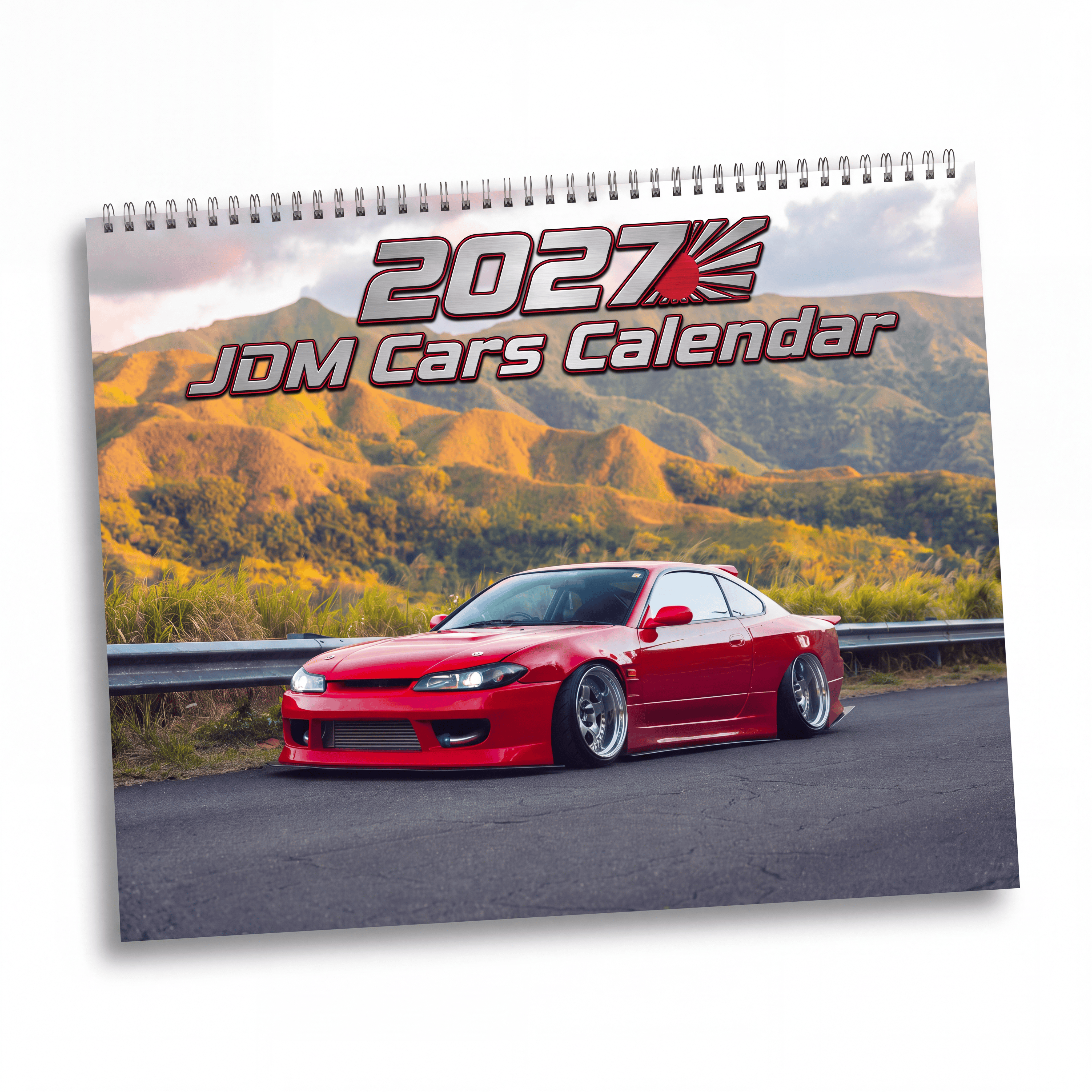 2027 JDM Cars Wall Calendar – Japanese Performance Cars, Tuner Cars & Automotive Artwork Collection