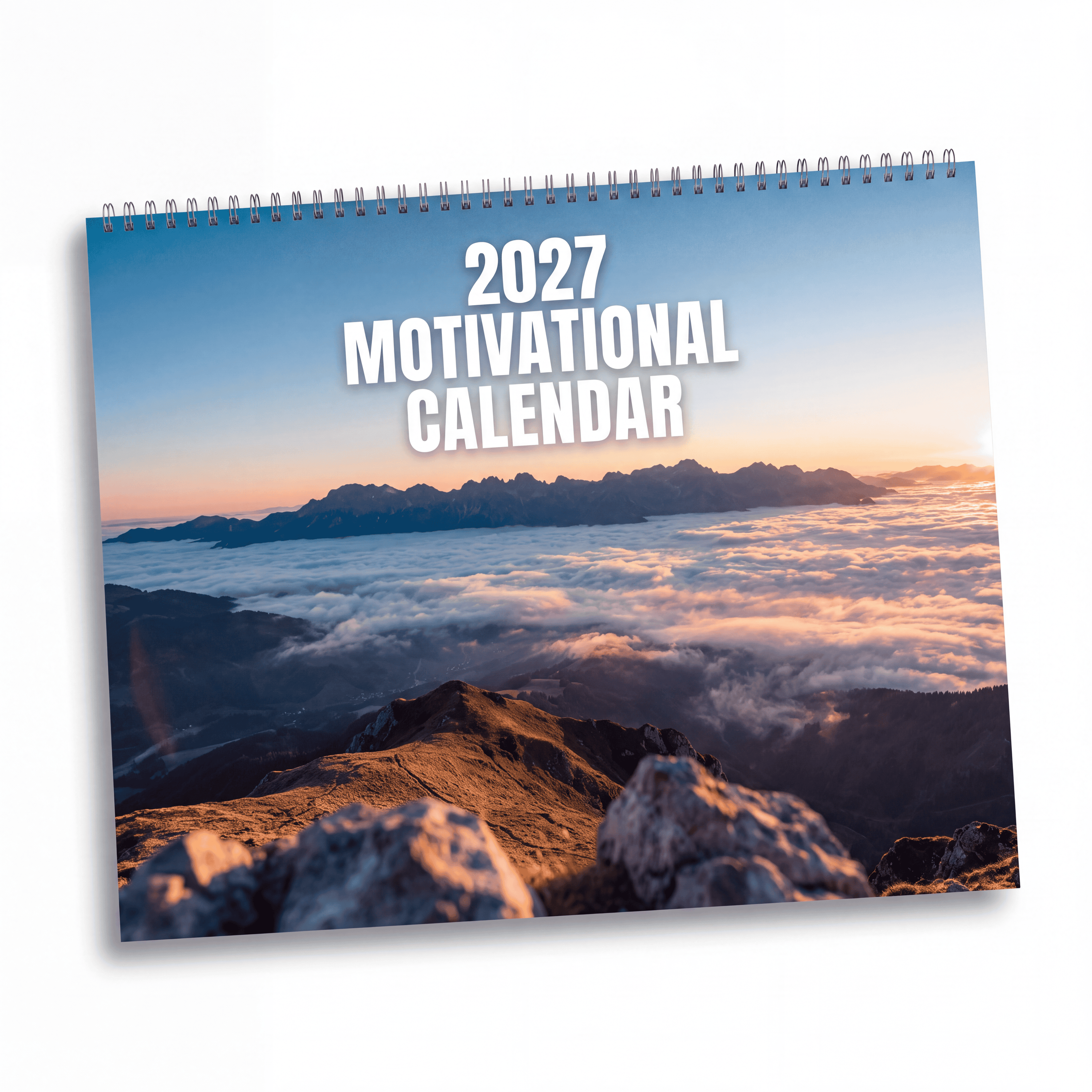 2027 Inspirational Wall Calendar – Motivational Quotes, Positive Thinking & Encouraging Artwork