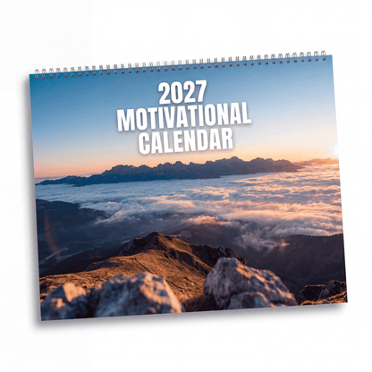 2027 Inspirational Wall Calendar – Motivational Quotes, Positive Thinking & Encouraging Artwork