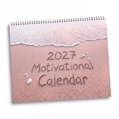 2027 Motivation & Inspiration Wall Calendar – Positive Quotes, Encouraging Messages & Inspiring Art