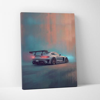 Mercedes-AMG GT Inspired Car Wall Art - Track Edition Wall Art