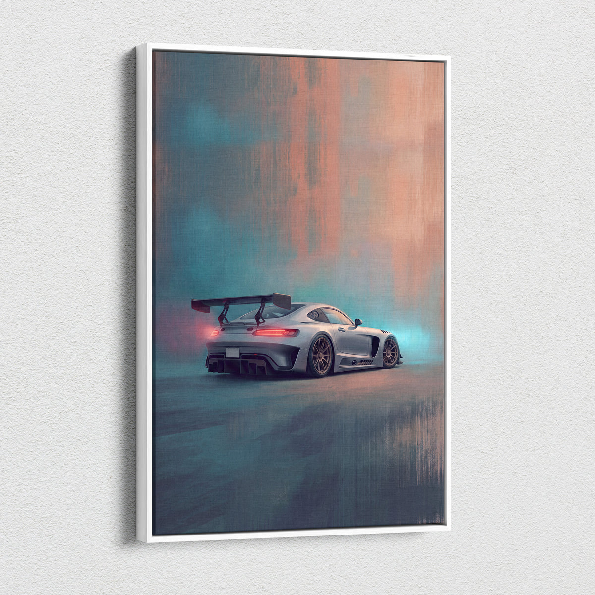 Mercedes-AMG GT Inspired Car Wall Art - Track Edition Wall Art