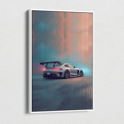 Mercedes-AMG GT Inspired Car Wall Art - Track Edition Wall Art