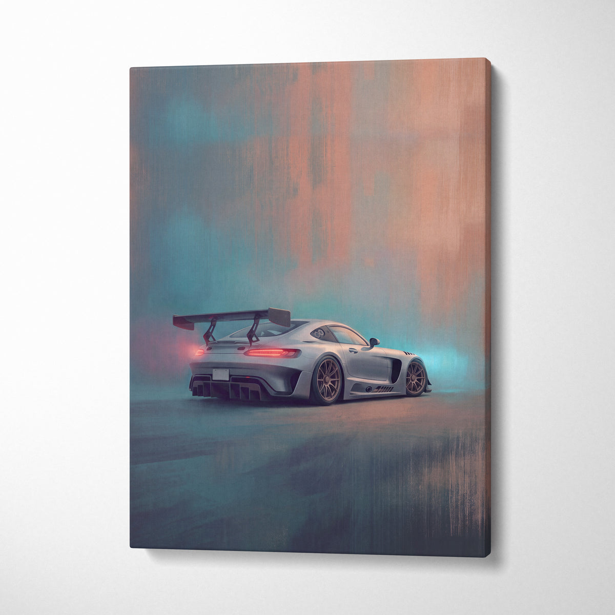 Mercedes-AMG GT Inspired Car Wall Art - Track Edition Wall Art