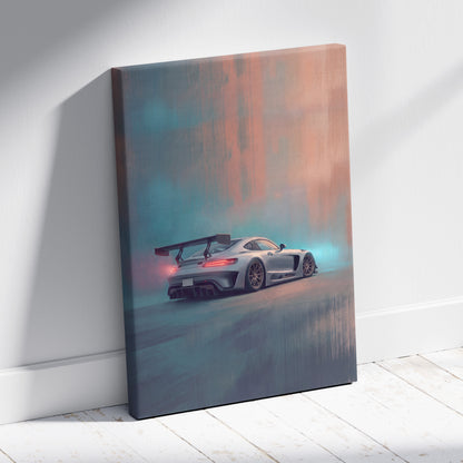 Mercedes-AMG GT Inspired Car Wall Art - Track Edition Wall Art