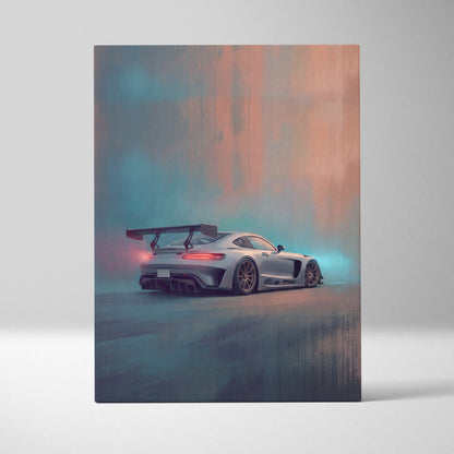 Mercedes-AMG GT Inspired Car Wall Art - Track Edition Wall Art