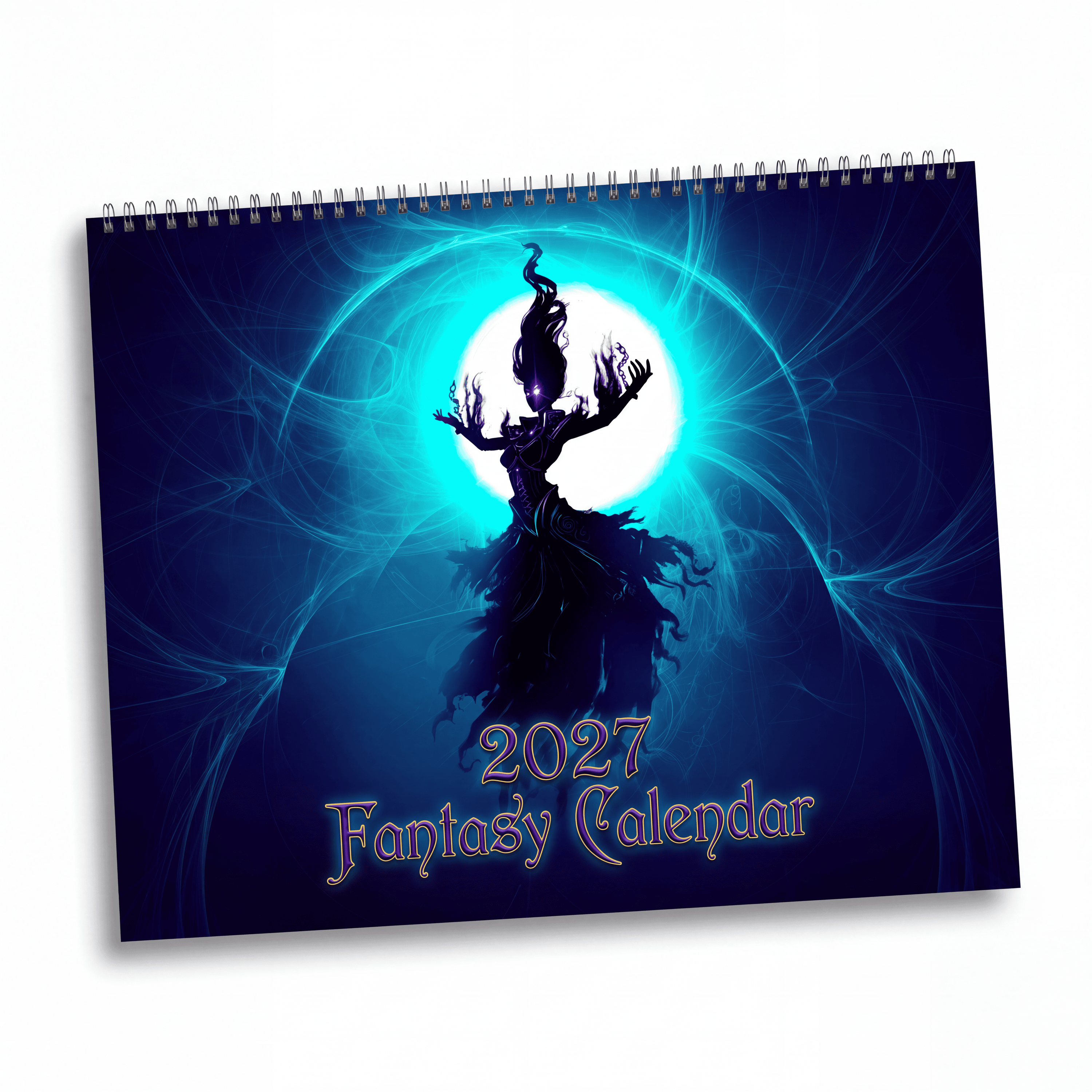 2027 Fantasy Artwork Wall Calendar – Epic Characters, Magical Worlds & Dreamlike Scenes