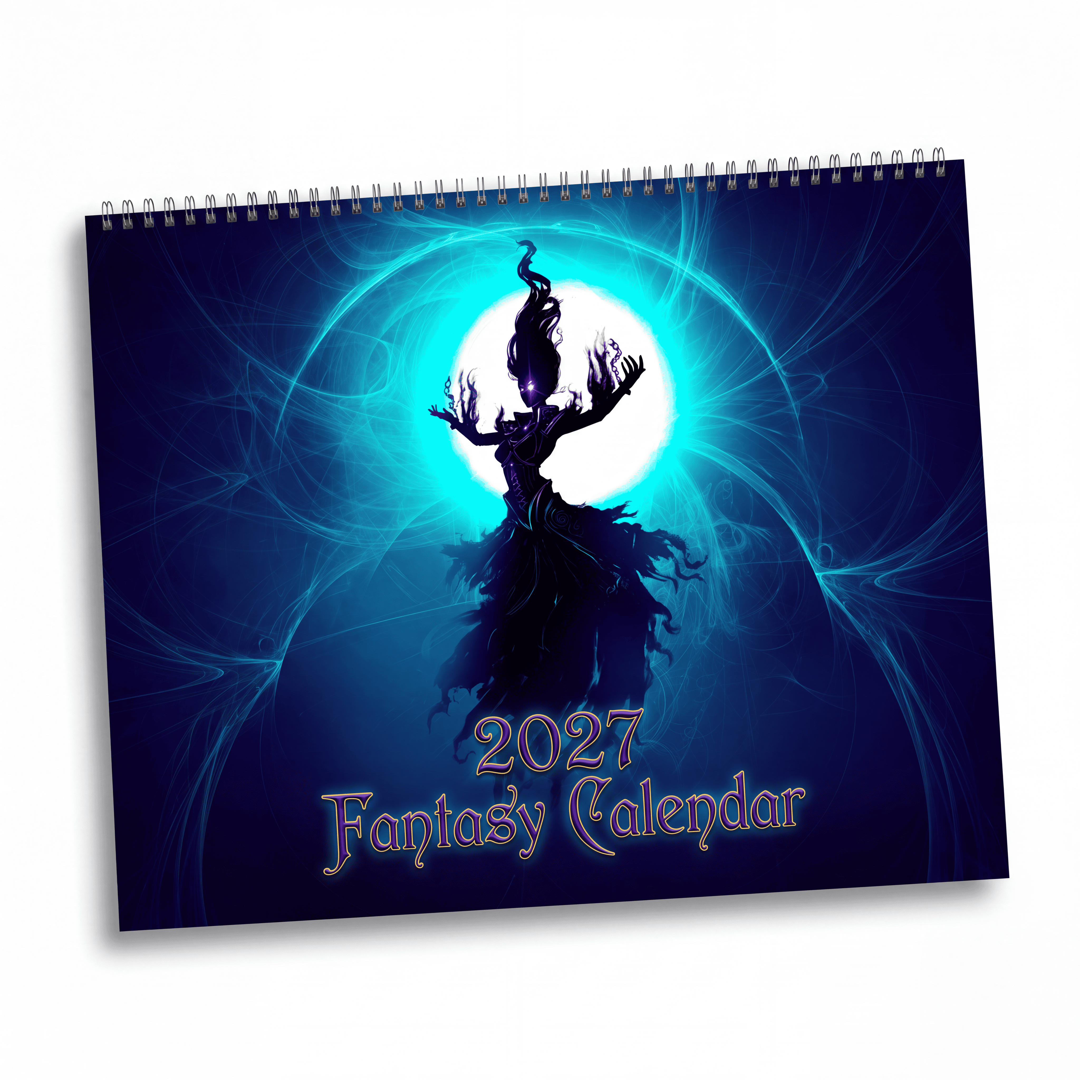 2027 Fantasy Artwork Wall Calendar – Epic Characters, Magical Worlds & Dreamlike Scenes