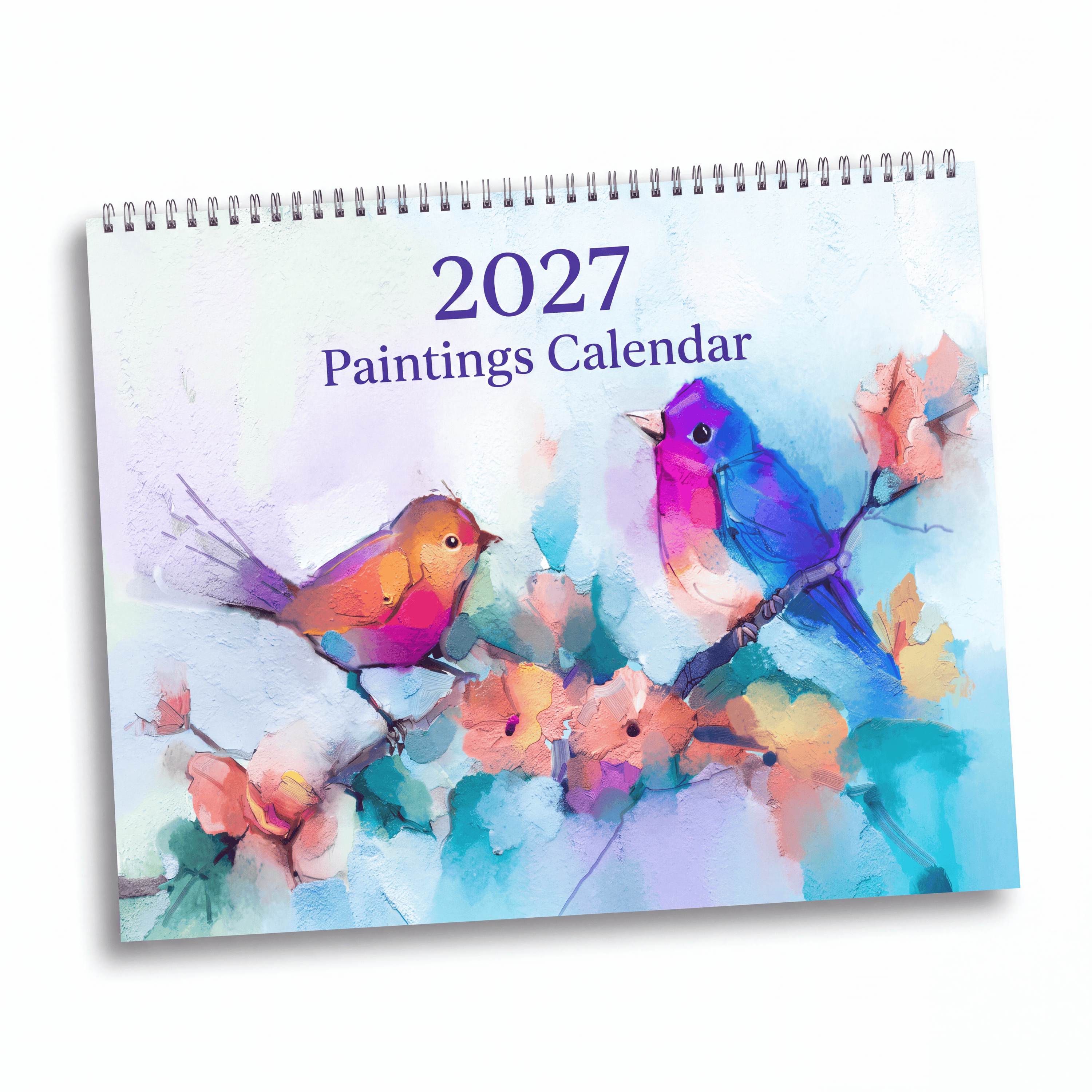 2027 Painted Art Wall Calendar – Creative Artwork, Artistic Scenes & Decorative Painting Collection