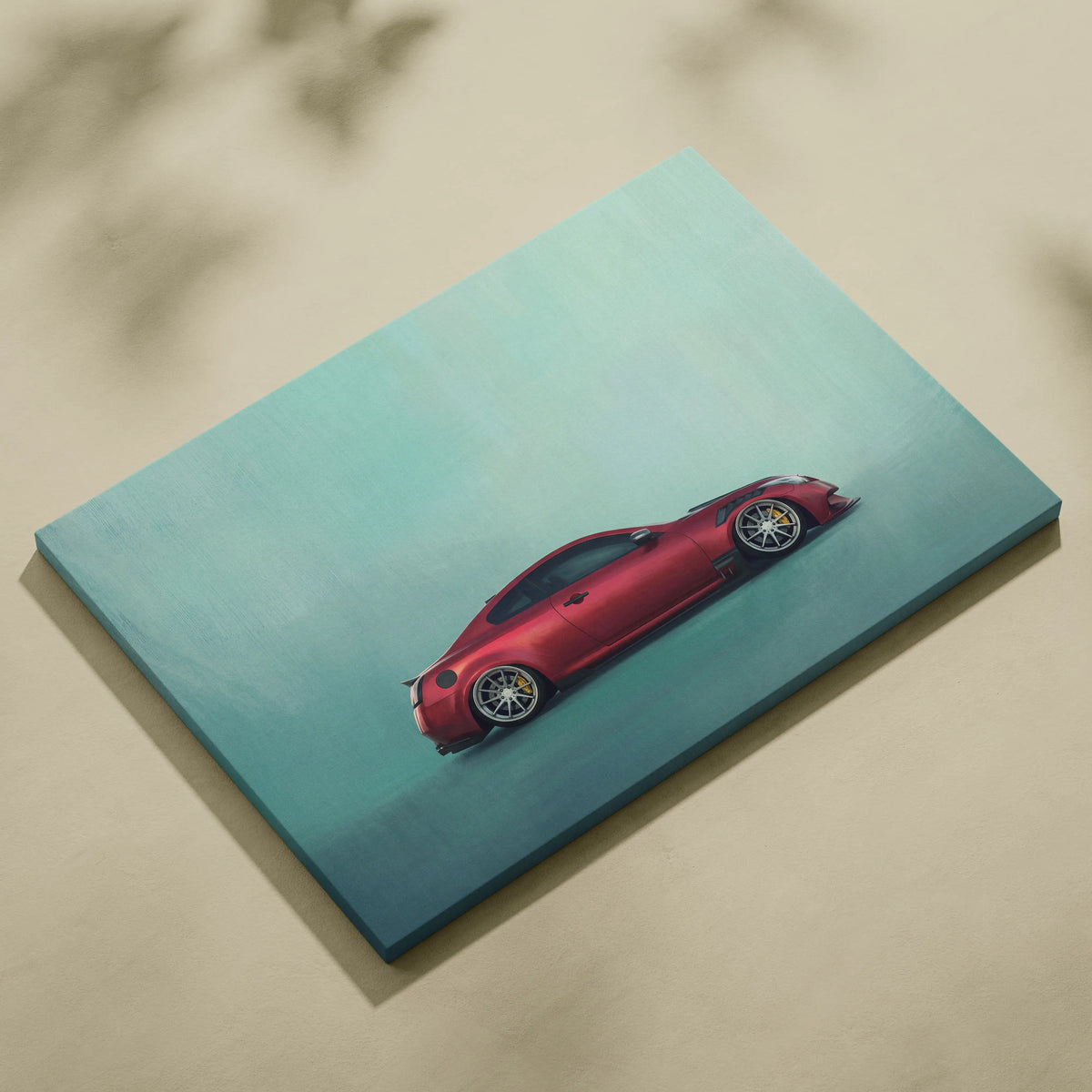 Infiniti G37 Inspired Car Wall Art, Luxury Coupe Canvas Print for Office Decor