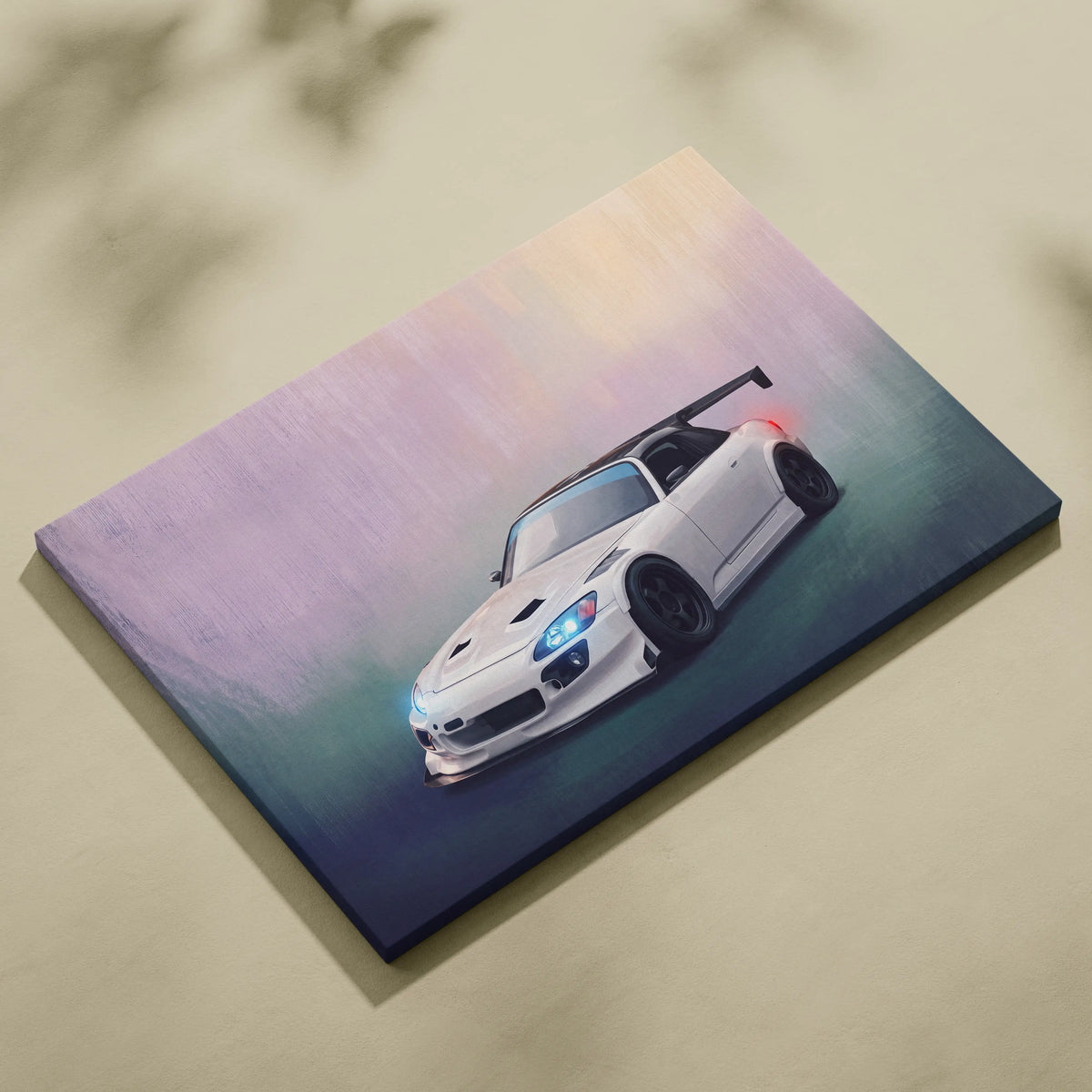 Honda S2000 Inspired Canvas Art - Widebody Japanese Sports Vehicle Wall Decor and Display