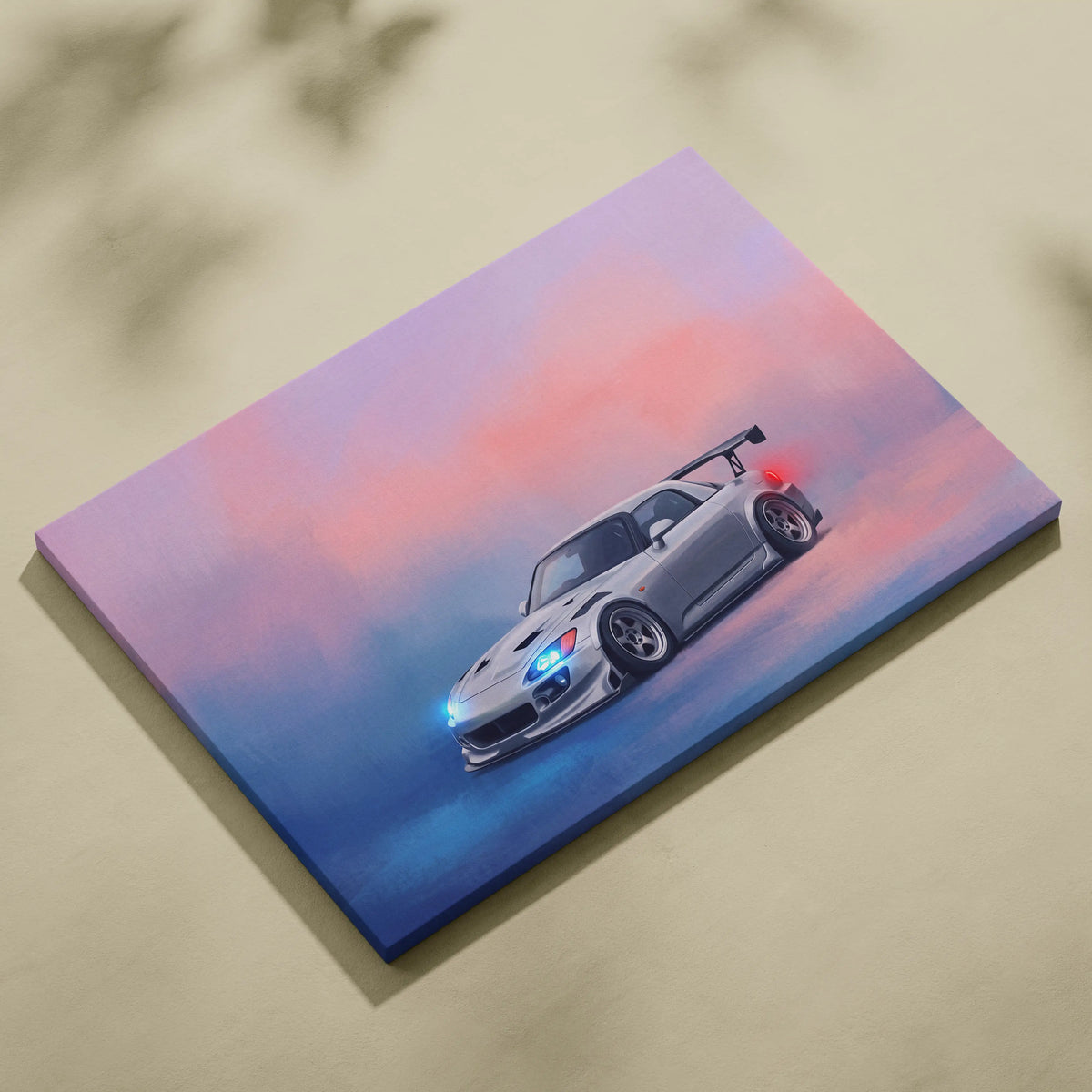 Honda S2000 Inspired Canvas Art - Widebody JDM Performance Vehicle Wall Decor and Display