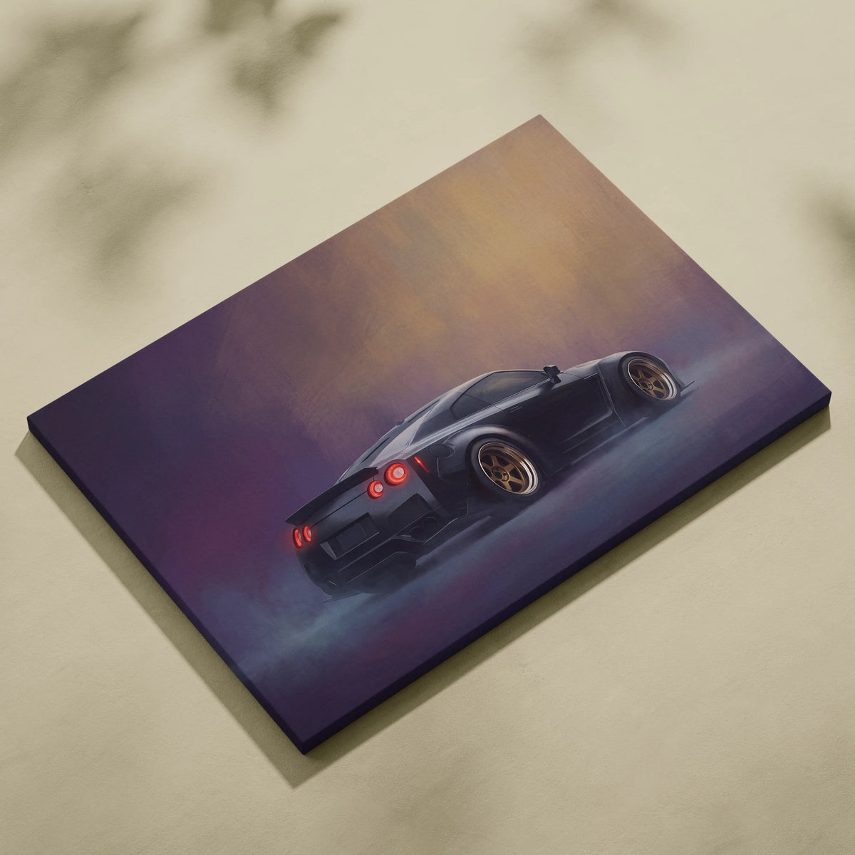 Nissan GT-R Inspired Canvas Art - Widebody JDM Performance Supercar Wall Decor and Display