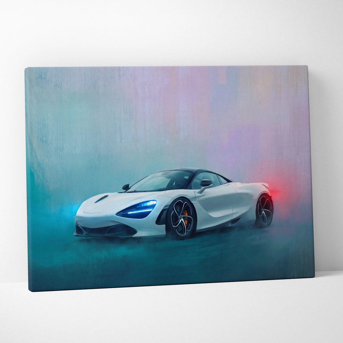 McLaren 720S Inspired Canvas Art - Premium Automotive Wall Decor