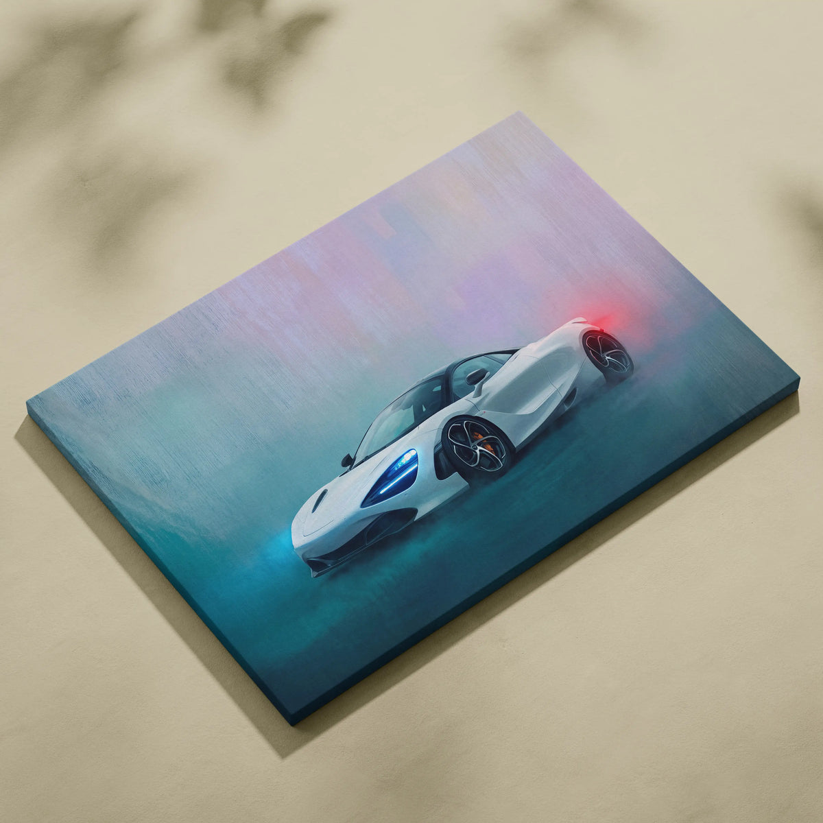 McLaren 720S Inspired Canvas Art - Premium Automotive Wall Decor