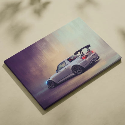 Honda S2000 Inspired Car Wall Art - Widebody Roadster Vehicle Canvas Print