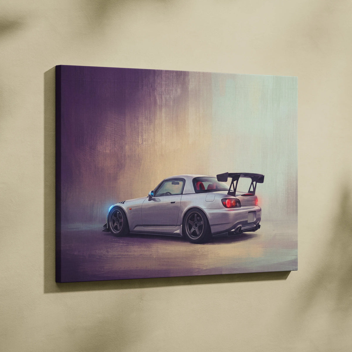 Honda S2000 Inspired Car Wall Art - Widebody Roadster Vehicle Canvas Print