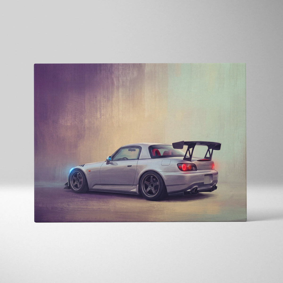 Honda S2000 Inspired Car Wall Art - Widebody Roadster Vehicle Canvas Print