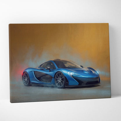 McLaren P1 Inspired Canvas Art - Premium Automotive Wall Decor