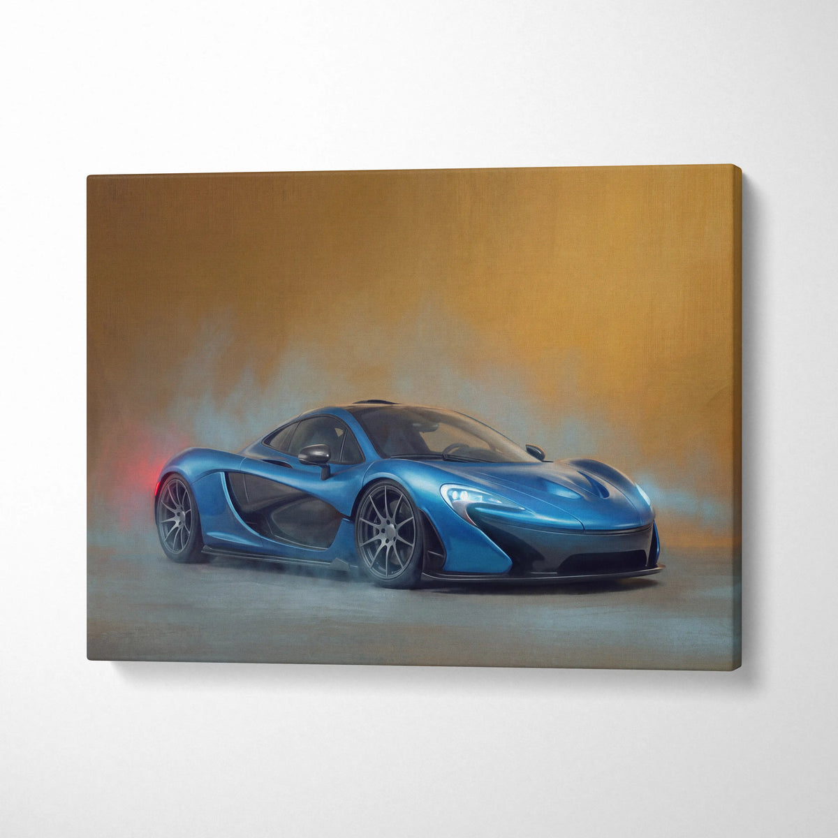 McLaren P1 Inspired Canvas Art - Premium Automotive Wall Decor