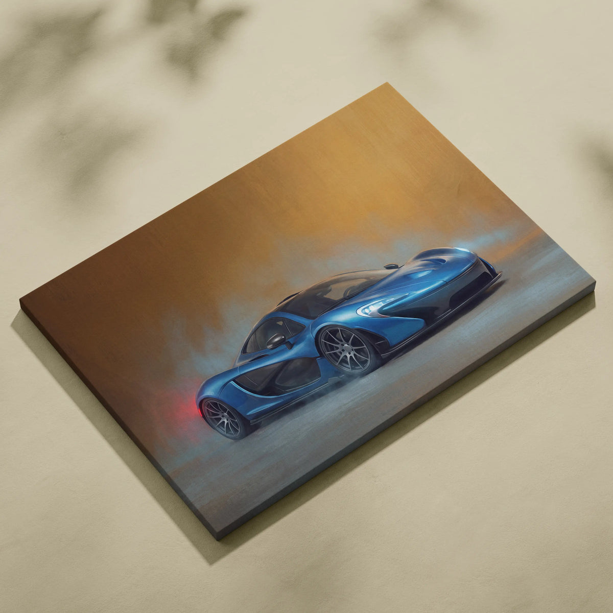 McLaren P1 Inspired Canvas Art - Premium Automotive Wall Decor