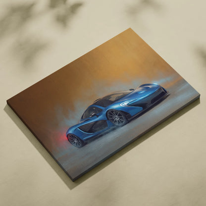 McLaren P1 Inspired Canvas Art - Premium Automotive Wall Decor