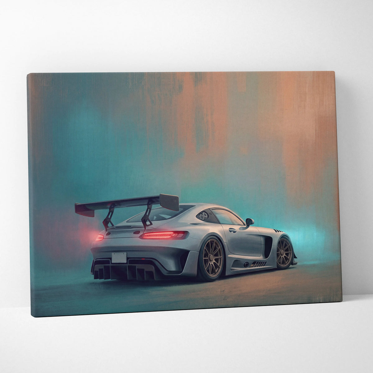 Mercedes-AMG GT Inspired Car Wall Art - Track Edition Wall Art