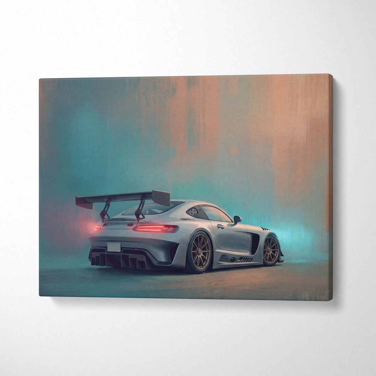 Mercedes-AMG GT Inspired Car Wall Art - Track Edition Wall Art