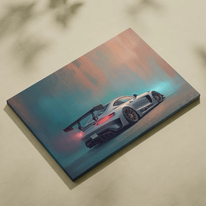 Mercedes-AMG GT Inspired Car Wall Art - Track Edition Wall Art