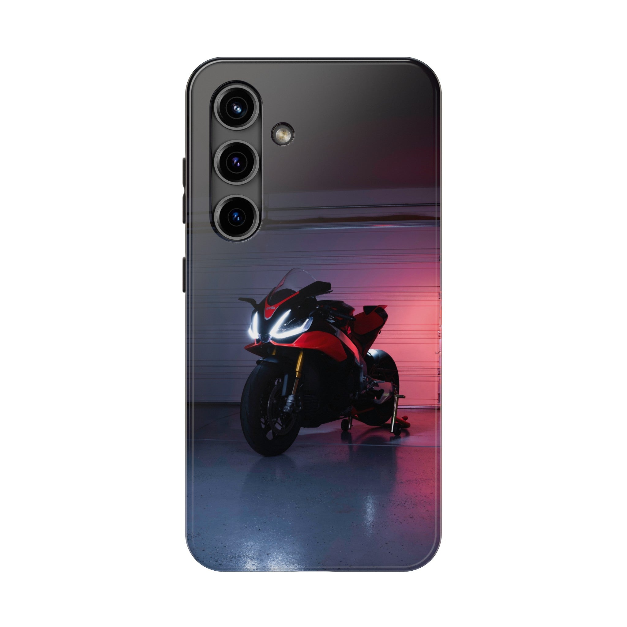 Aprilia RSV4 1100 Factory Motorcycle iPhone Case and Galaxy Phone Case #005 - Throttle Designs