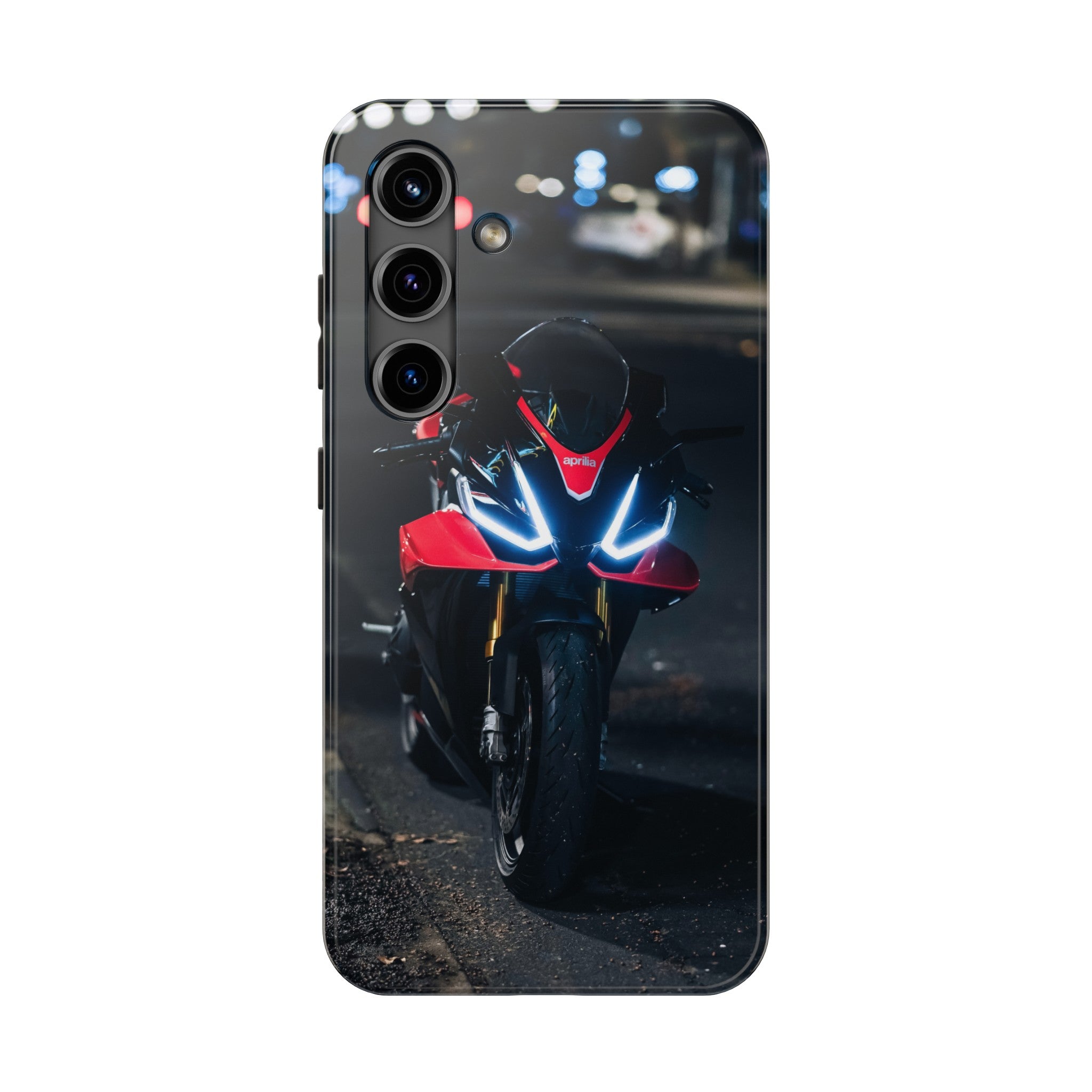 Aprilia RSV4 1100 Factory Motorcycle iPhone Case and Galaxy Phone Case #012 - Throttle Designs