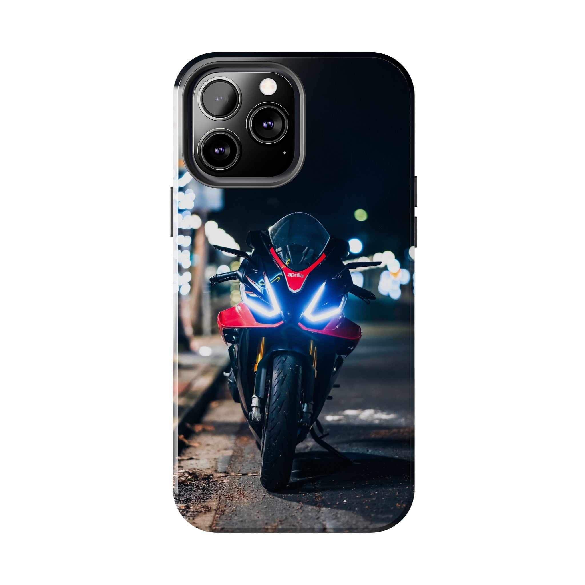 Aprilia RSV4 1100 Factory Motorcycle iPhone Case and Galaxy Phone Case #014 - Throttle Designs