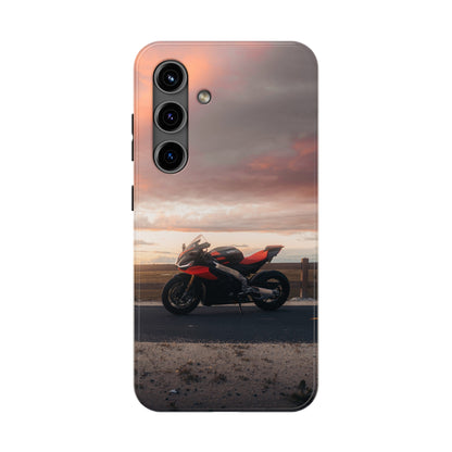 Aprilia RSV4 1100 Factory Motorcycle iPhone Case and Galaxy Phone Case #015 - Throttle Designs