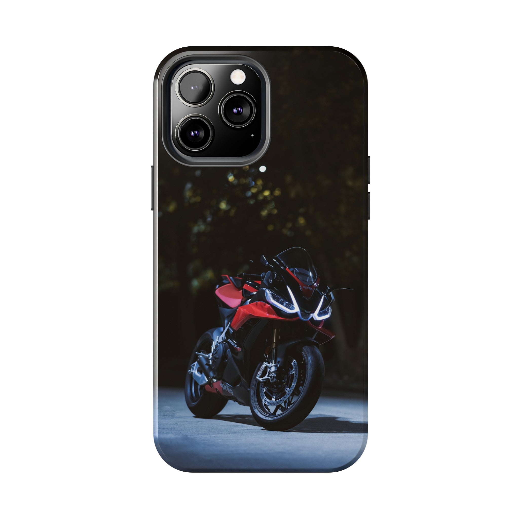 Aprilia RSV4 1100 Factory Motorcycle iPhone Case and Galaxy Phone Case #021 - Throttle Designs