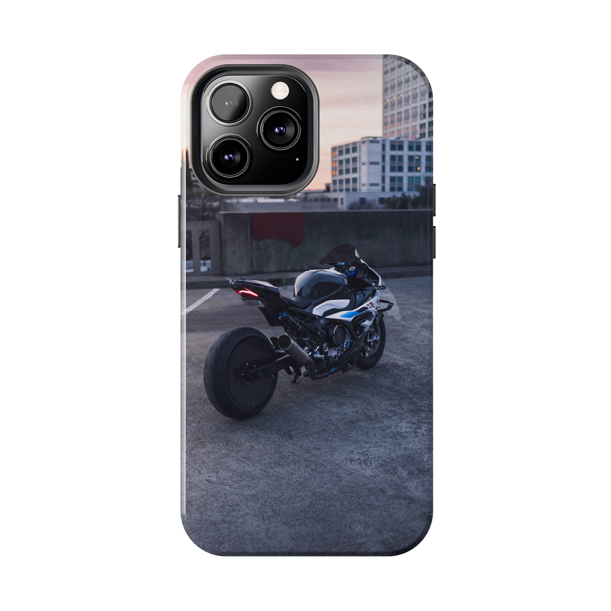 BMW S1000RR Drag Spec Motorcycle iPhone Case and Galaxy Phone Case #001 - Throttle Designs