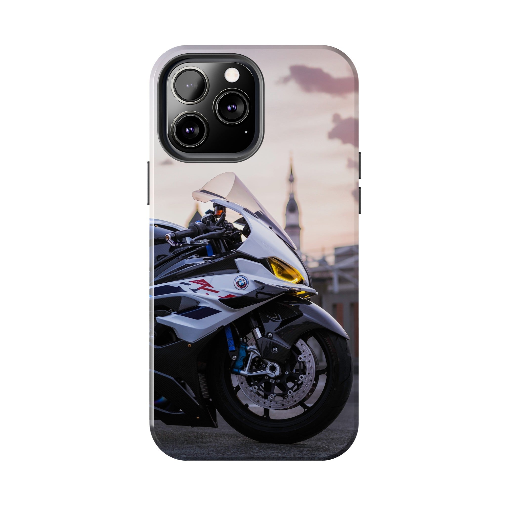 BMW S1000RR Drag Spec Motorcycle iPhone Case and Galaxy Phone Case #003 - Throttle Designs