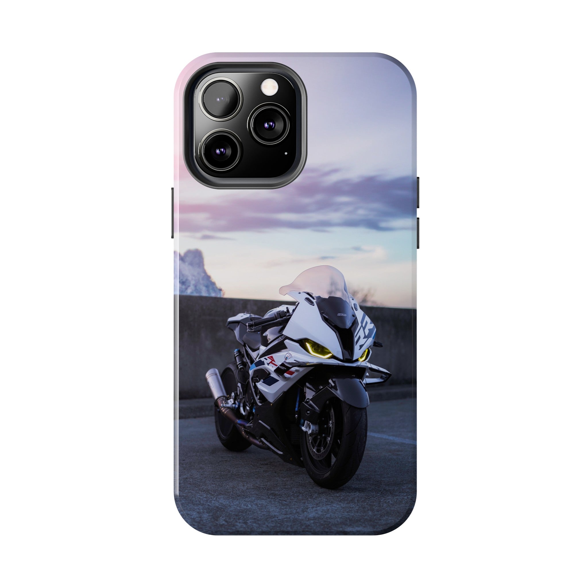 BMW S1000RR Drag Spec Motorcycle iPhone Case and Galaxy Phone Case #006 - Throttle Designs