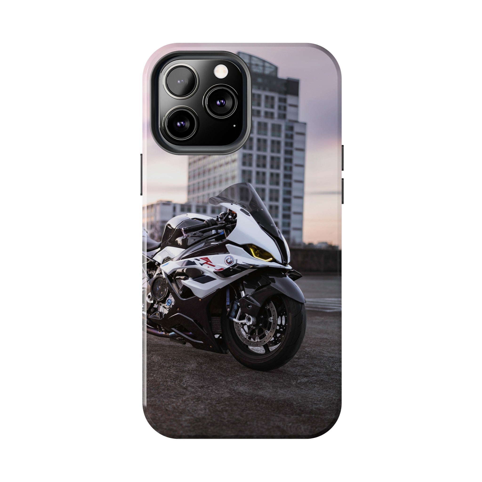 BMW S1000RR Drag Spec Motorcycle iPhone Case and Galaxy Phone Case #009 - Throttle Designs