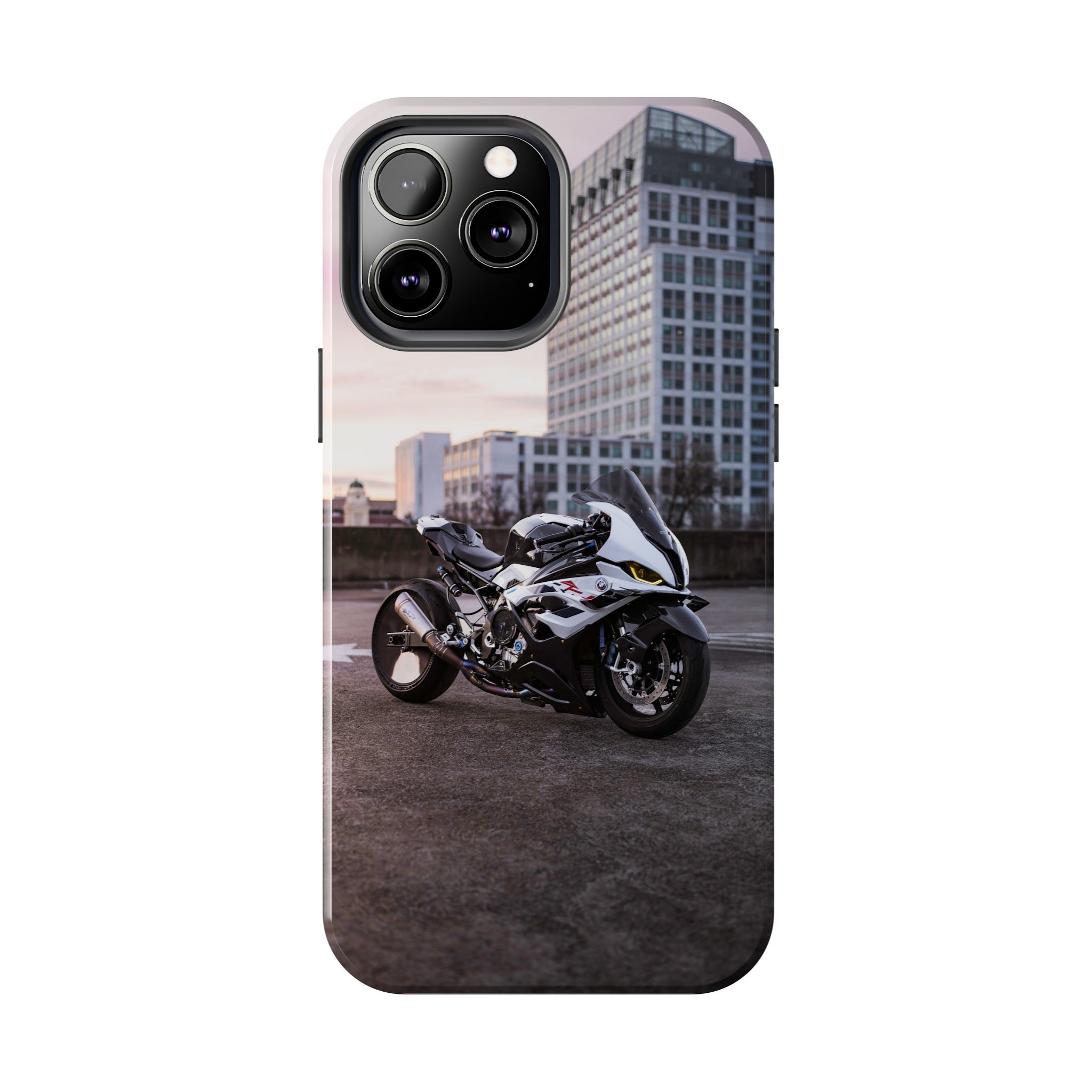 BMW S1000RR Drag Spec Motorcycle iPhone Case and Galaxy Phone Case #013 - Throttle Designs