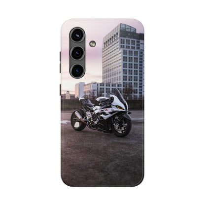 BMW S1000RR Drag Spec Motorcycle iPhone Case and Galaxy Phone Case #013 - Throttle Designs