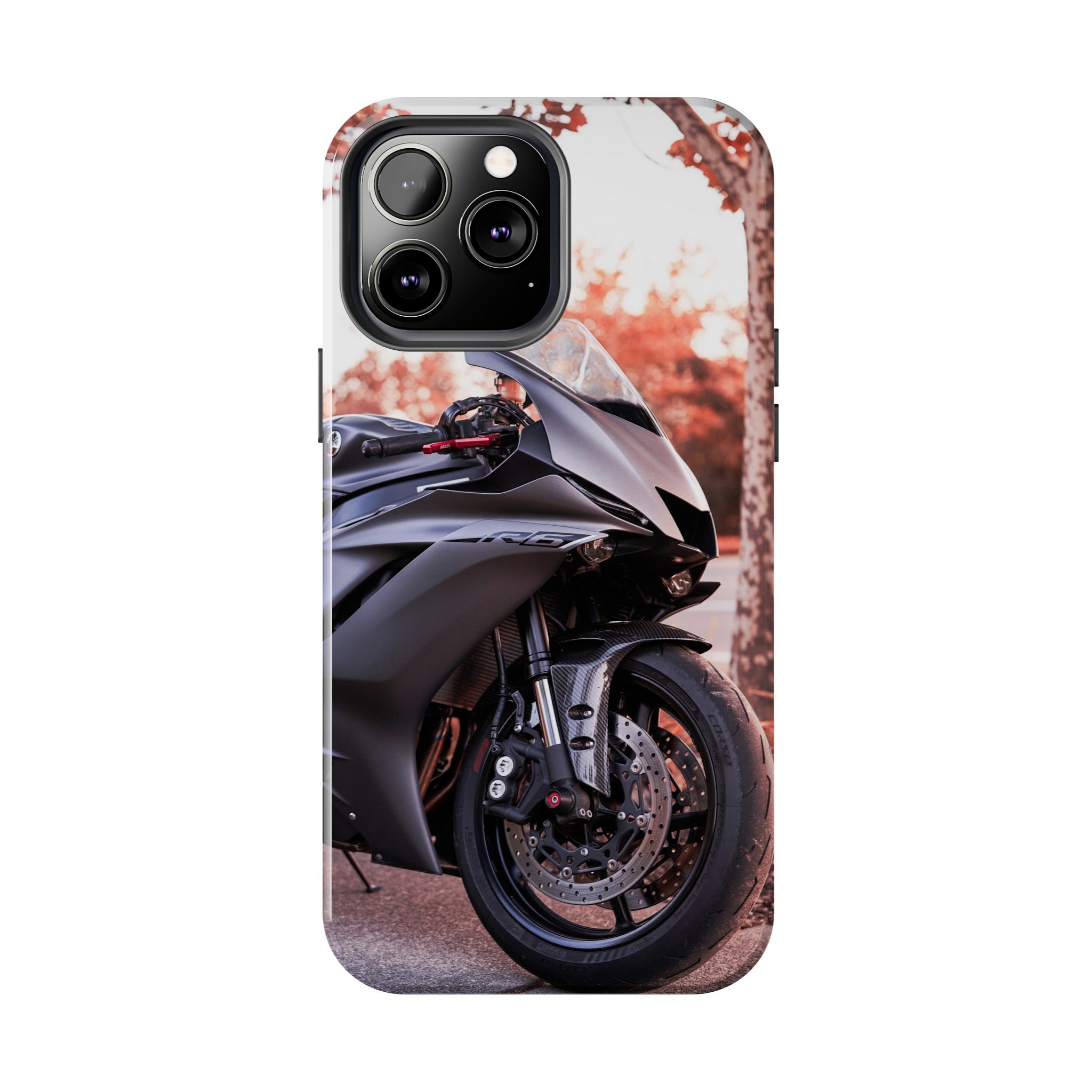 Yamaha R6 Motorcycle iPhone Case and Galaxy Phone Case #002 - Throttle Designs