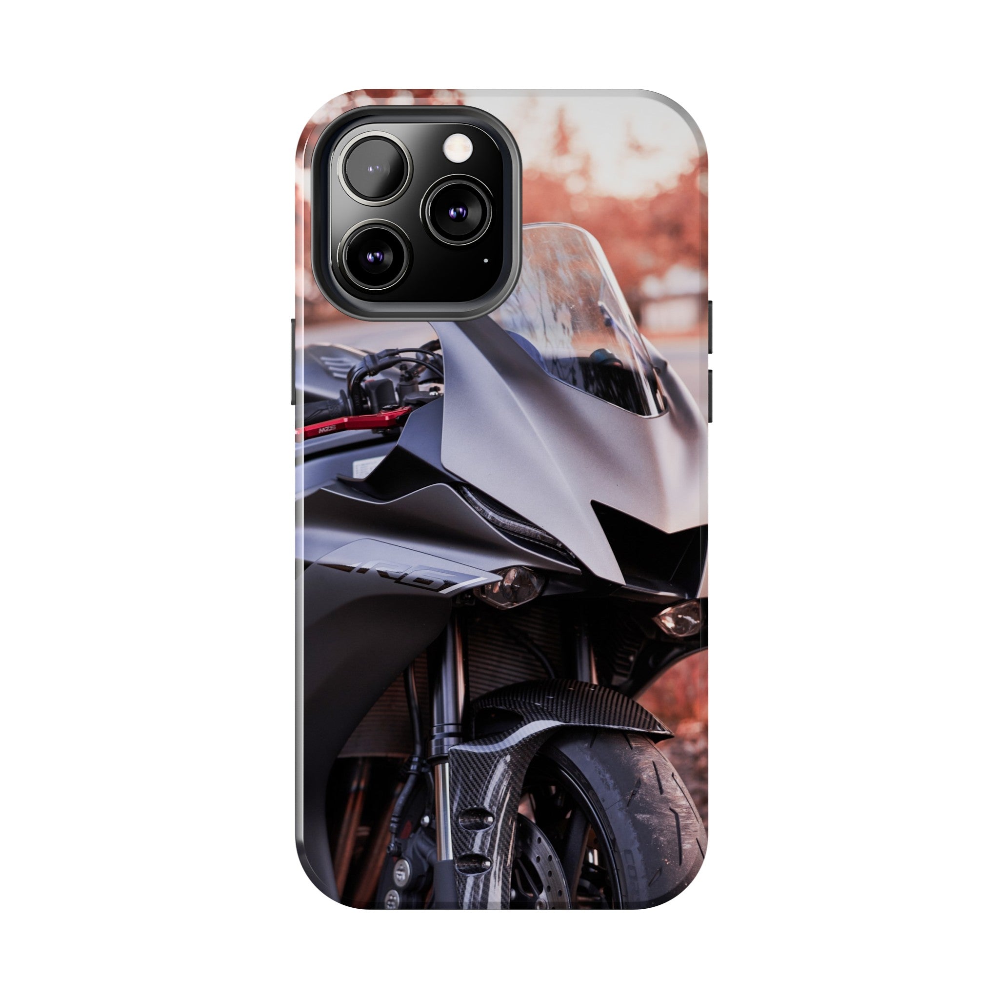 Yamaha R6 Motorcycle iPhone Case and Galaxy Phone Case #003 - Throttle Designs