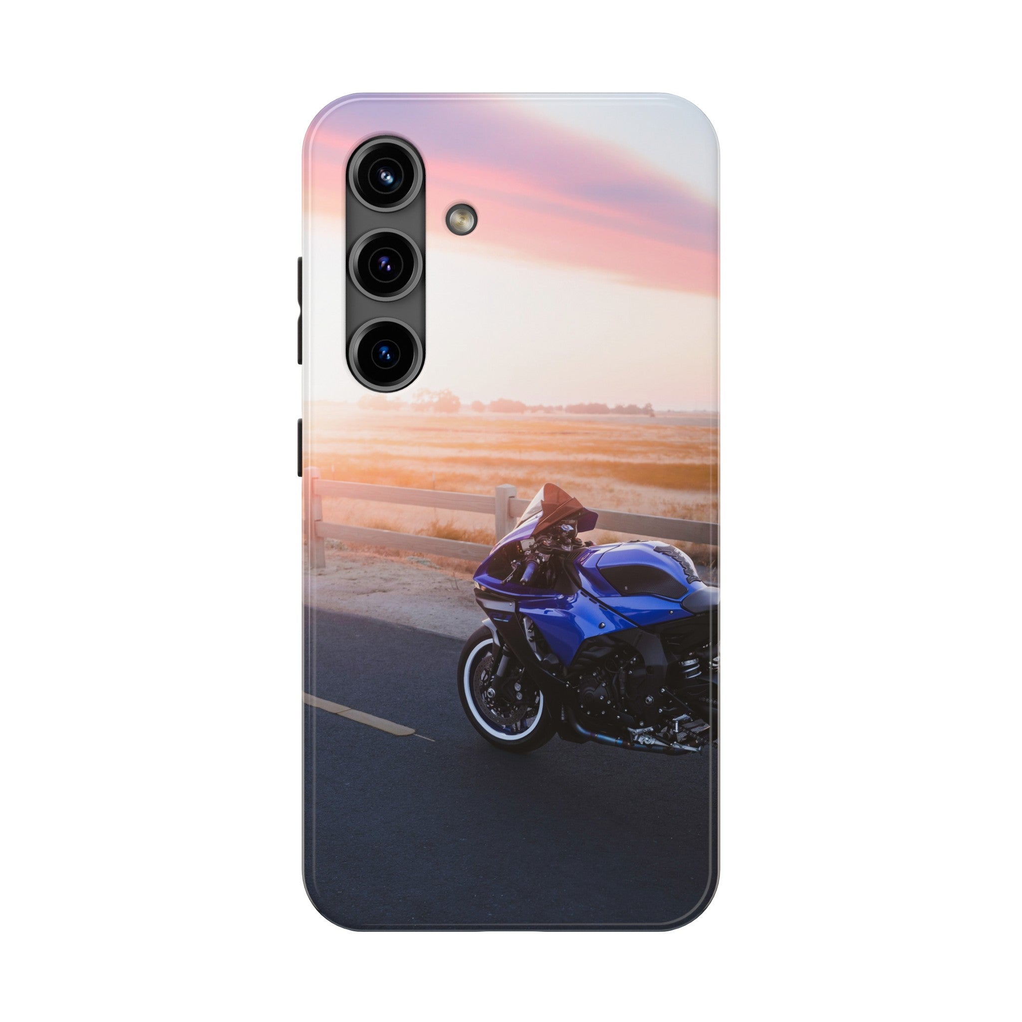 Yamaha R1 Motorcycle iPhone Case and Galaxy Phone Case #003 - Throttle Designs