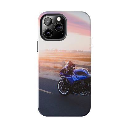 Yamaha R1 Motorcycle iPhone Case and Galaxy Phone Case #003 - Throttle Designs